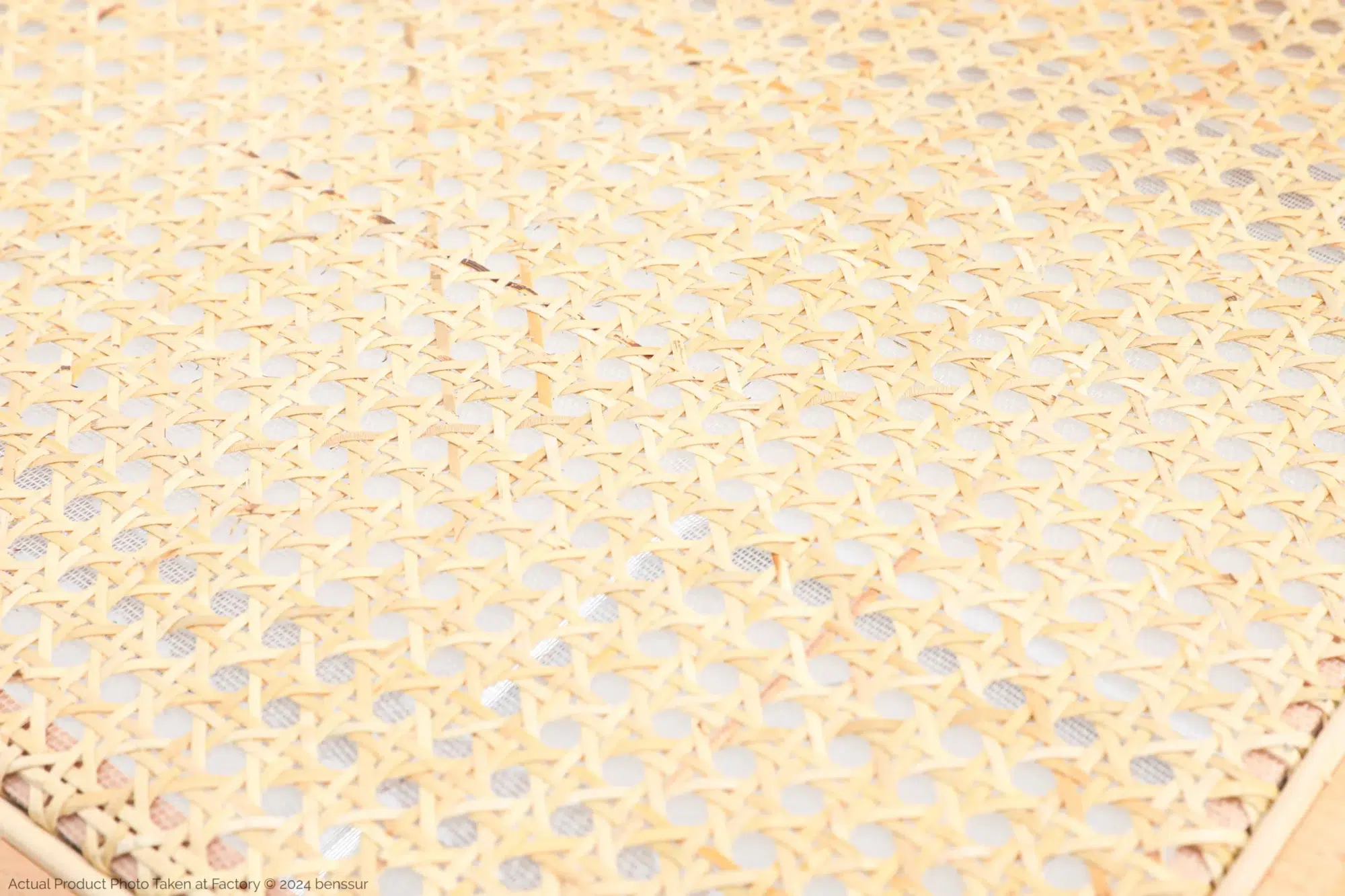 Marcel Breuer_B32 Cesca Chair_Replica_Woven Caning_Natural_Beech_Detail_6 Detail of woven caning B32 Cesca Chair in natural beech by Marcel Breuer.