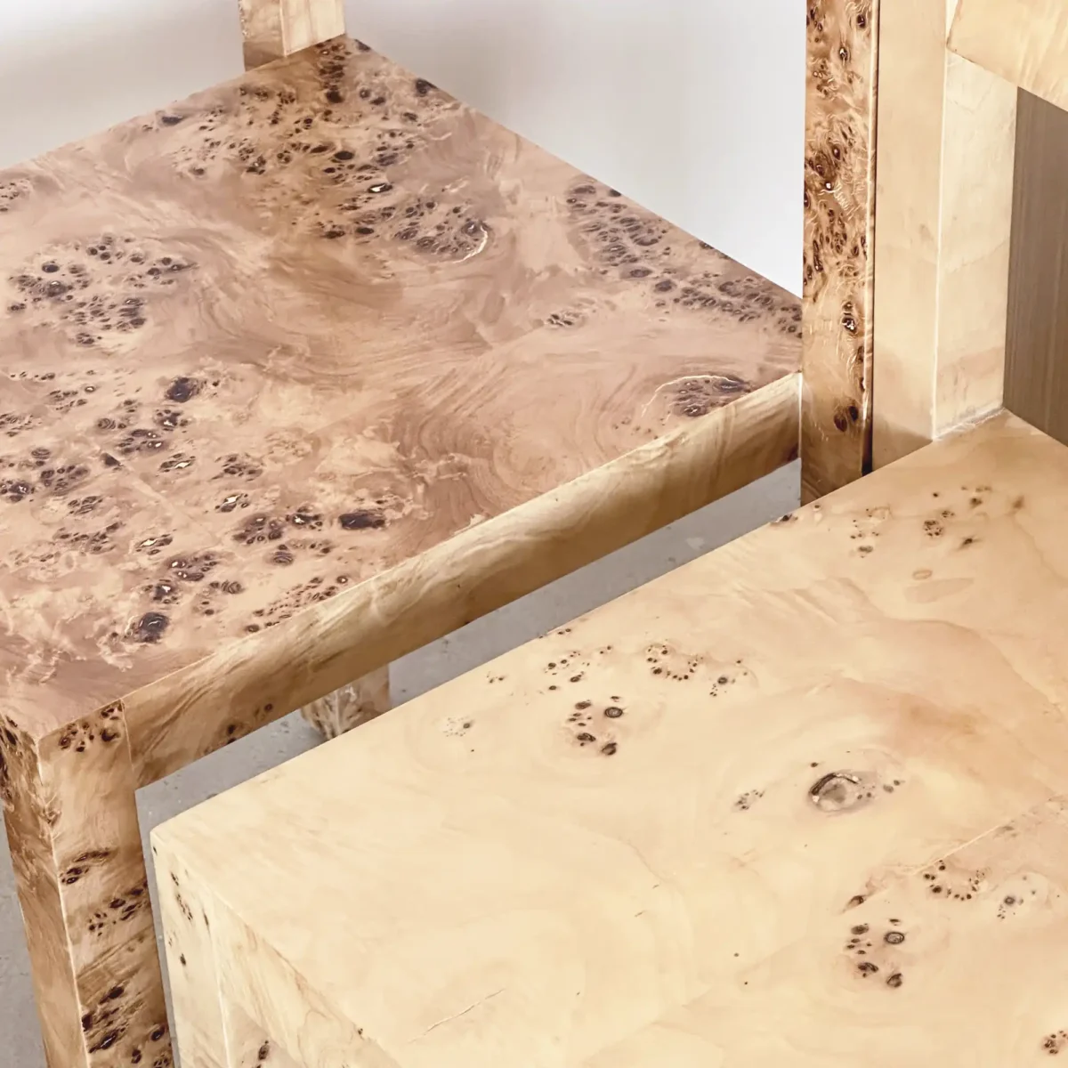 Klein Dining Chair_Natural_Top View_Pair_Detail Klein Dining Chair_Natural_Top View_Pair_Detail