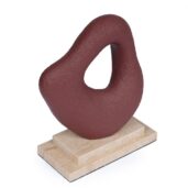 VALARIVA Decorative Object - Maroon
