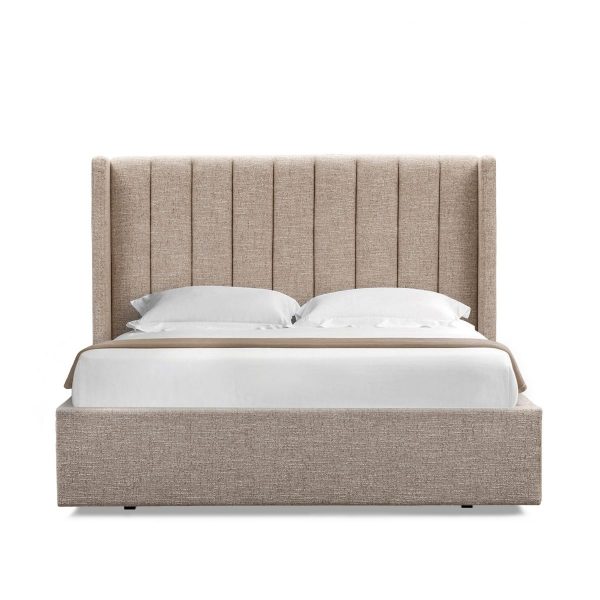 AROLINA Bed Frame - Pale Beige