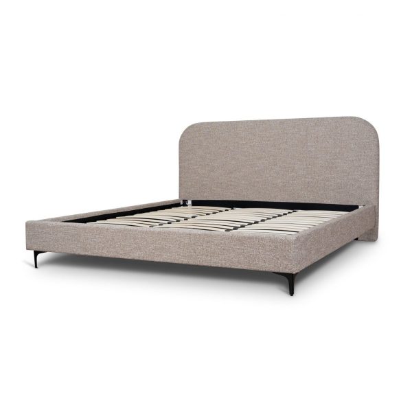MAROLORA Bed Frame - Stonish Beige