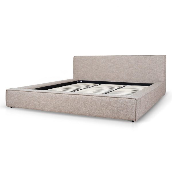 VERELO Bed Frame - Stonish Beige