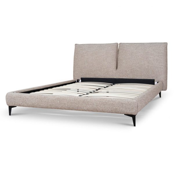 GALALO Bed Frame - Stonish Beige