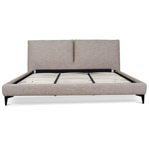 CORARA Bed Frame - Stonish Beige
