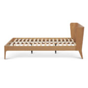 VEROMI Bed Frame - Natural Oak
