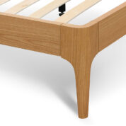 VEROMI Bed Frame - Natural Oak