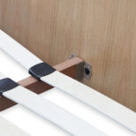 VEROMI Bed Frame - Natural Oak