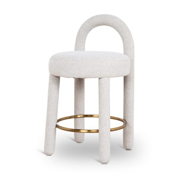 KELASA Counter Stool - Coastal Beige