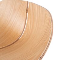 SERAMI Bar Stool - Natural & White