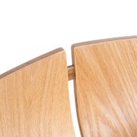 SERAMI Bar Stool - Natural & White