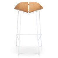 SERAMI Bar Stool - Natural & White