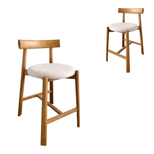 VENARA Bar Stool - Natural