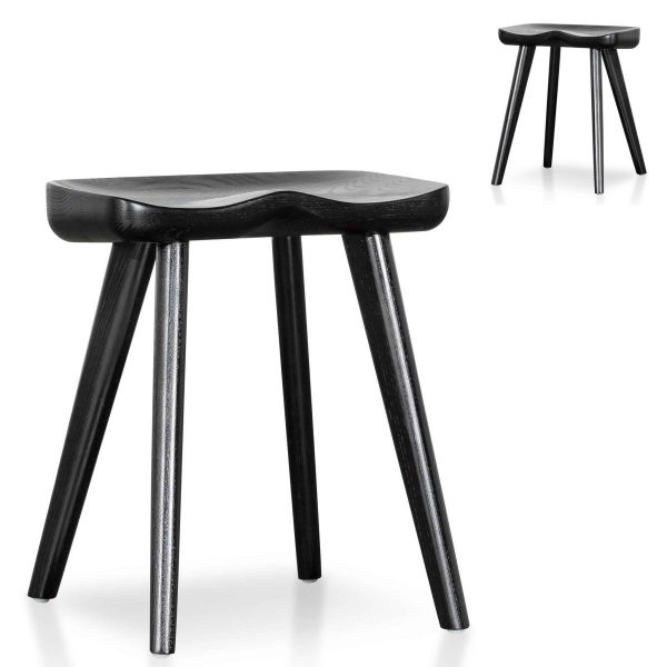 MAREVA Bar Stool - Black