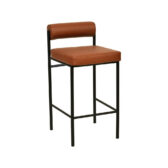 MELOTA Bar Stool - Brown & Black