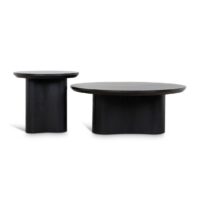 HARELI Coffee Table - Full Black Veneer