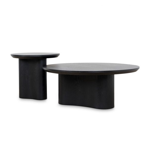 HARELI Coffee Table - Full Black Veneer