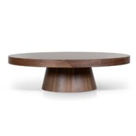 FENOVO Coffee Table - Walnut