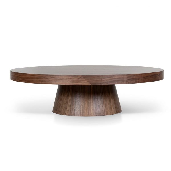 FENOVO Coffee Table - Walnut