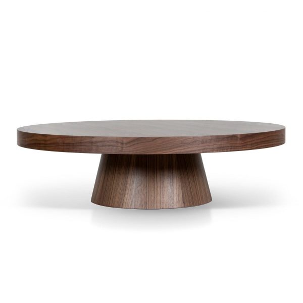 FENOVO Coffee Table - Walnut
