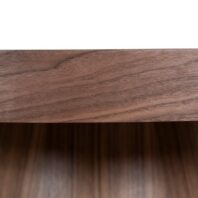 FENOVO Coffee Table - Walnut
