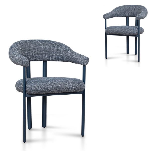 MIRESA Dining Chair - Prussian Blue