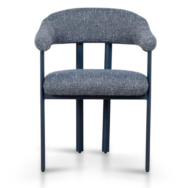 MIRESA Dining Chair - Prussian Blue