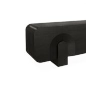 VELIRO Sideboard - Textured Espresso Black