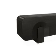 VELIRO Sideboard - Textured Espresso Black