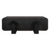 VELIRO Sideboard - Textured Espresso Black