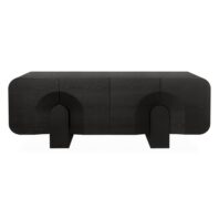 VELIRO Sideboard - Textured Espresso Black
