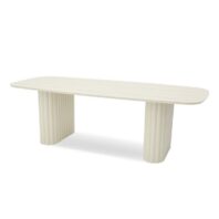 RENILO Outdoor Dining Table - Cream White