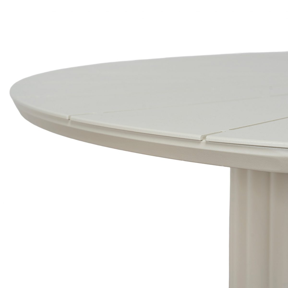 NOREVINA Outdoor Dining Table - Cream White NOREVINA Outdoor Dining Table - Cream White