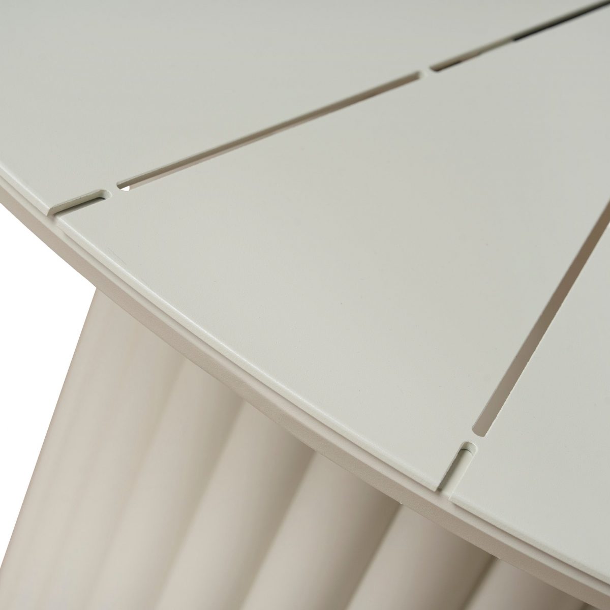 NOREVINA Outdoor Dining Table - Cream White NOREVINA Outdoor Dining Table - Cream White