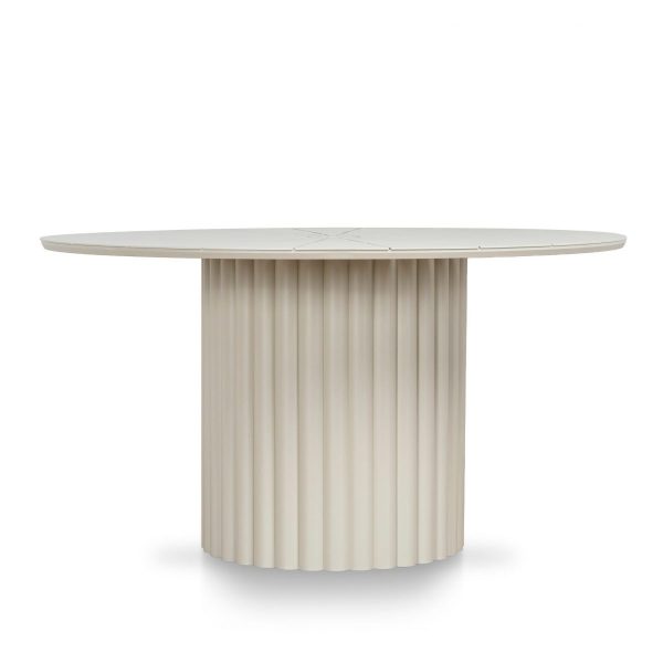 NELELI Outdoor Dining Table - Cream White
