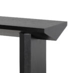 NARESA Console Table - Full Black
