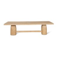 MELONI Dining Table - Natural, 2.8m
