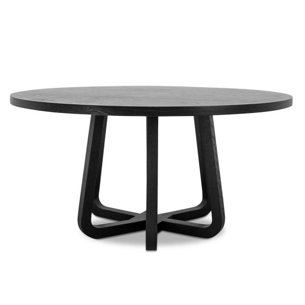 BELEMO Dining Table - Black Oak