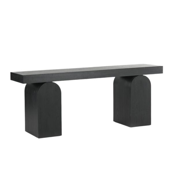 VEREVERO Console Table - Full Black