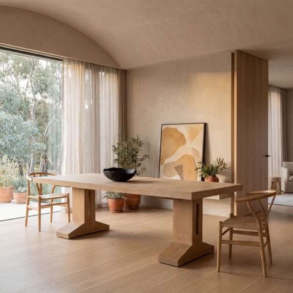 RALOVA Dining Table - Natural, 2.44m