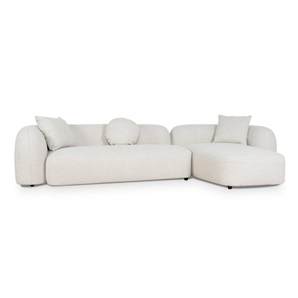 KELIRA Chaise Sofa - Oatmeal Beige