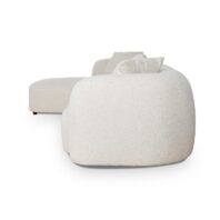 VALOVA Chaise Sofa - Oatmeal Beige