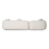 VALOVA Chaise Sofa - Oatmeal Beige