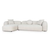 VALOVA Chaise Sofa - Oatmeal Beige