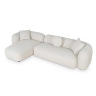 VALOVA Chaise Sofa - Oatmeal Beige