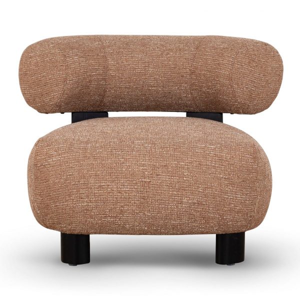SALONA Lounge Chair - Russet Brown