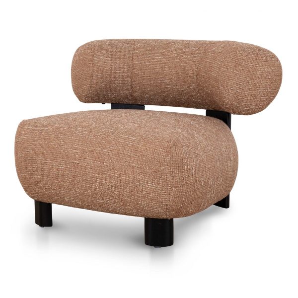 SALONA Lounge Chair - Russet Brown