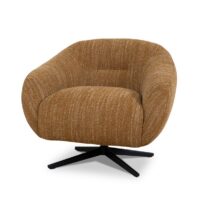 BELAVA Lounge Chair - Ginger Brown