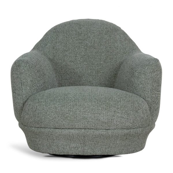 TAREMI Lounge Chair - Coral Light Green