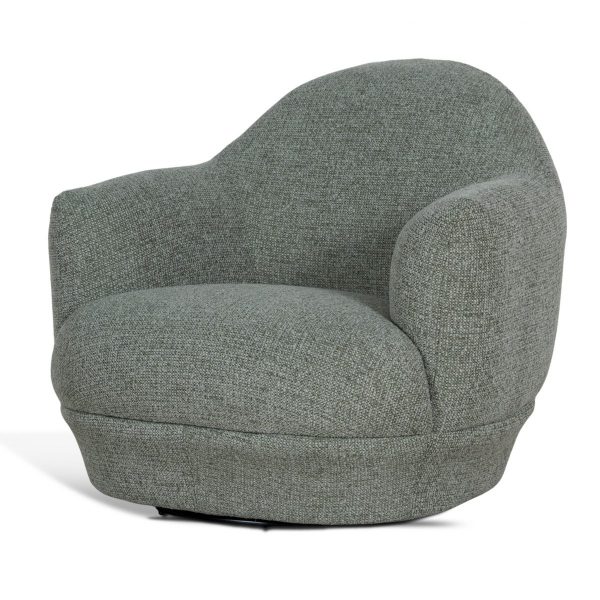 TAREMI Lounge Chair - Coral Light Green