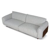 DARIRA Sofa - Noah Silver Lining